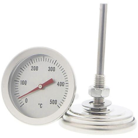 Thermomètre universel pour fumoir et barbecue à charbon (1/4)