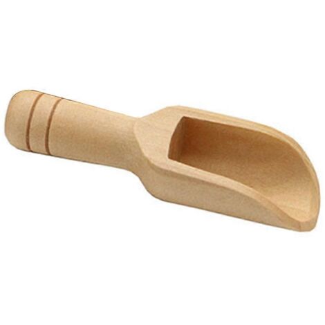 Petite Cuillère à Sel en Bois pour Épices, Café ou Sucre - Pelle à Condiments (1/4)