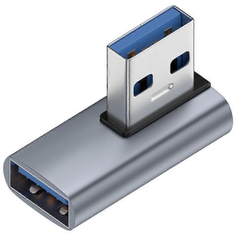 Connecteur USB 3.0 à 90° pour PC Portable et Bureau - Port Header Monté (1/4)