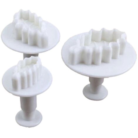 3 pièces Emporte-pièces Feuilles Moule à Biscuits Accessoires de Cuisine Pâtisserie (1/4)
