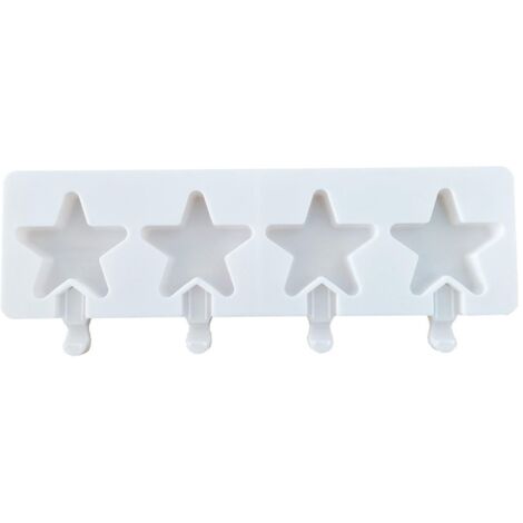 Moule à Glace Pentagramme en Silicone pour Chocolat et Pâtisserie DIY (1/4)