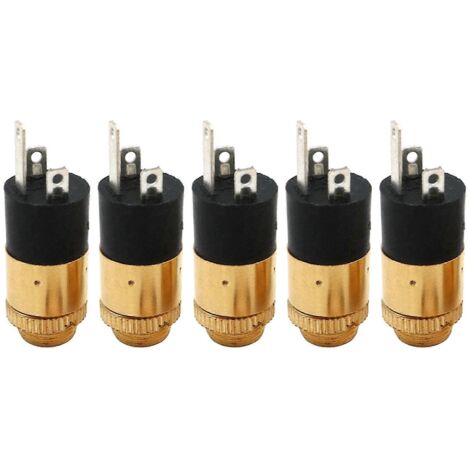 1/5/10PCS Connecteur Audio Femelle 3.5mm PJ392 pour Casque Jack Stéréo - Lot de 5 Pièces (1/4)