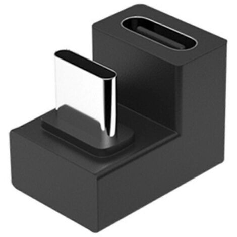 Adaptateur d'Extension USB 3.1 Type-C Mâle à Femelle à Angle Droit/Gauche Haut/Bas (1/4)