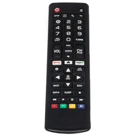 Télécommande résistante aux chocs avec coque en silicone pour LG AKB74915305