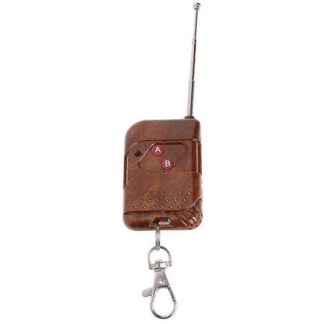Télécommande sans fil améliorée 2 boutons 433 MHz - Récepteur universel 315/433 MHz (1/4)