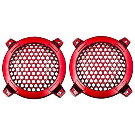 Grille de Protection pour Haut-Parleur Tweeter - Masque de Grille pour Enceinte Audio (1/4)