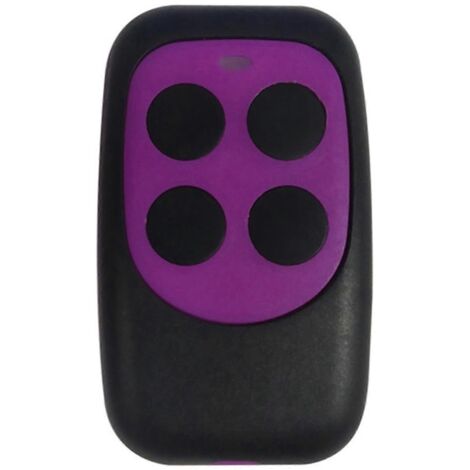 Télécommande sans fil 433MHz 4 boutons pour portes de garage électriques (1/4)