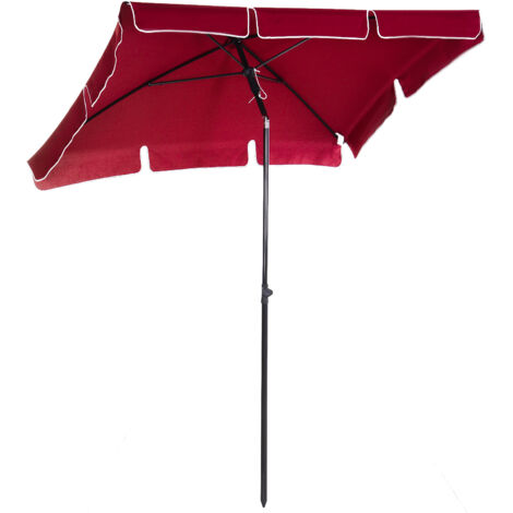 Voici une proposition de titre produit optimisé pour le SEO en français (caractères : 174) :
Pare-soleil rectangulaire 2x2,4 m réglable inclinaison, parasol jardin rouge et noir, protection UV, résis (1/5)