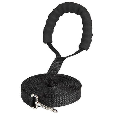 Voici une proposition de titre produit en français, optimisée pour le SEO et respectant la limite de 190 caractères :
Laisse chien confortable poignée rembourrée corde solide durable poignée antidéra (1/4)