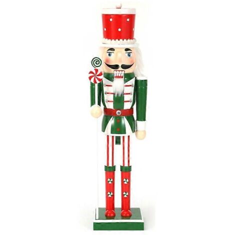 Voici une proposition de titre en français (moins de 190 caractères) avec des mots-clés variés :
"Décoration de Noël en bois - Casse-noisette soldat articulé pour sapin, fête, cadeau Xmas - Ornement (1/4)
