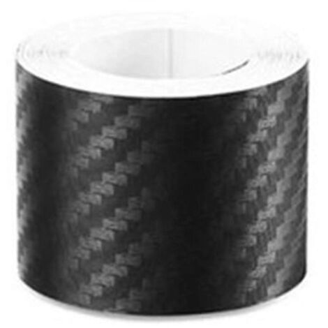 Voiture porte seuil autocollant 5D fibre carbone nano, adhésif protection sticker 3cm x 3m. (1/4)