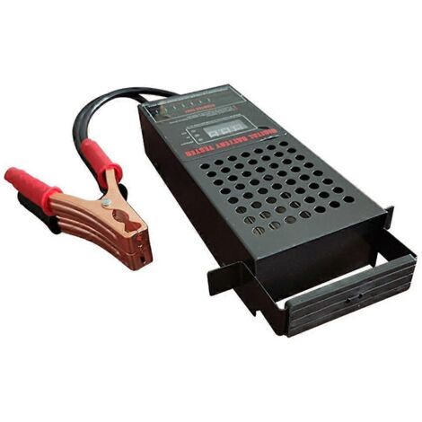 Testeur de charge de batterie automobile, voltmètre outil de diagnostic pour batterie de voiture, mesure de tension et capacité. (1/4)