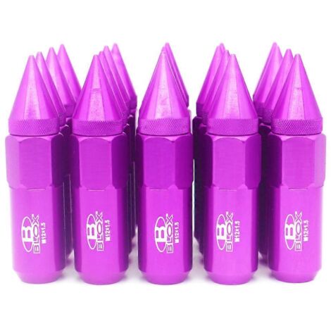 Voici une proposition de titre produit optimisé en français, avec des mots-clés variés et une longueur de 178 caractères :
Écrous de roue M12X1.25 / M12X1.5 - Lot de 20 pointes violettes, accessoires (1/4)