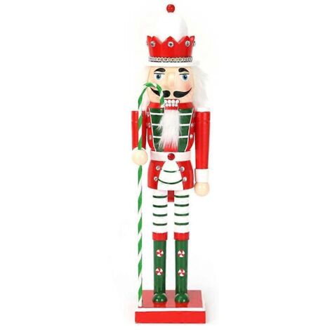 Voici une proposition de titre en français (190 caractères maximum) :
Décoration de Noël en bois - Casse-noisette soldat, ornement de sapin, figurine artisanale pour fêtes - 1 pièce (1/4)