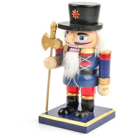 Voici une proposition de titre optimisé en français (moins de 190 caractères) :
Lutin de Noël en bois, casse-noisette soldat, bricolage enfant, décoration Nouvel An, jouet artisanal, figurine festive (1/4)