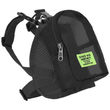 Sac à dos pour chien harnais chiot sacoches nylon mesh respirant extérieur randonnée voyage animaux accessoires. (1/4)