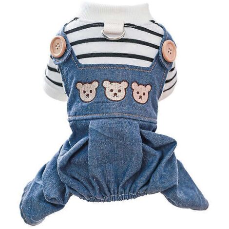 Voici une proposition de titre produit en français (caractères : 186) :
Costume chien avec bras et jambes, tenue chat petit animal, déguisement fête pour chien et chat, taille M (1/4)