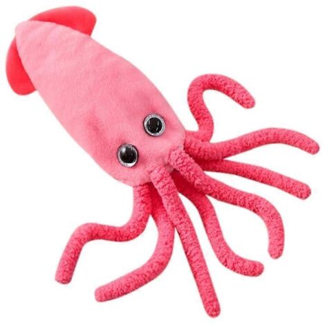 USB homard seiche mobile en peluche électrique – jouet décoratif pour chambre d'enfant, cadeau pour animal de compagnie. (1/4)