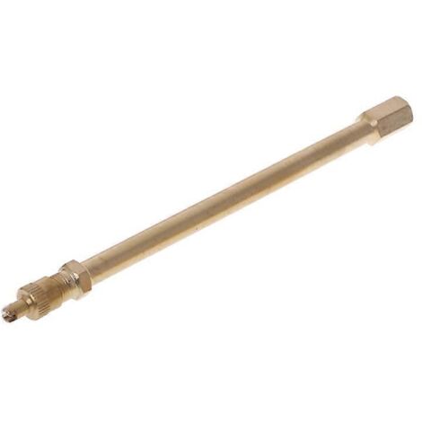 Tige de valve en laiton métallique, extension de valve pour pneu, camion, moto, voiture, AC-140mm. (1/4)