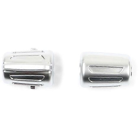 Pour volant multifonction 1/2/3/4/5/6/7 séries, bouton de commande clé style Bu-M, chrome perlé, contrôle au volant, accessoire auto élégant et pratique. (155 caractères) (1/4)