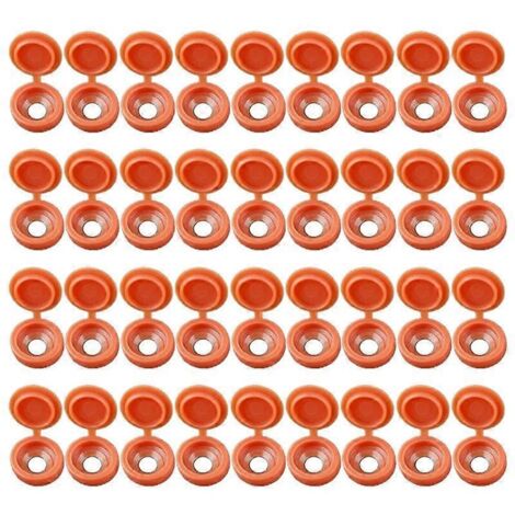 Voici une proposition de titre en français (caractères : 188) :

"Bouchon à vis décoratif rabattable avec capuchon de protection articulé, couvercle pliable pour vis, cache-vis esthétique et pratique" (1/4)