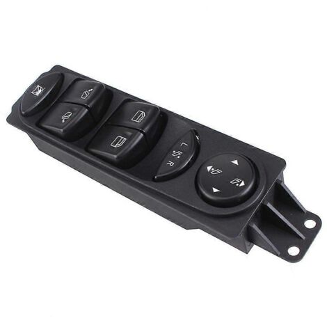 Voici une proposition de titre produit en français (moins de 190 caractères) :
Interrupteur de lève-vitre électrique longue durée, bouton de commande de fenêtre 6395451313 pour voiture (1/4)