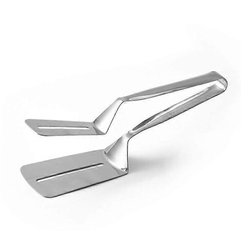 Steak Clamps Food Flipping Spatula Tongs Double Sided Spatula Barbecue Tong (1/4)