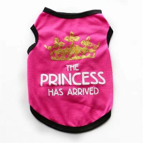 Voici une proposition de titre en français, optimisée avec des mots-clés variés et respectant la limite de 190 caractères :
Vêtement été chien rose princesse, costume coton XS pour Carlin, Shih Tzu,