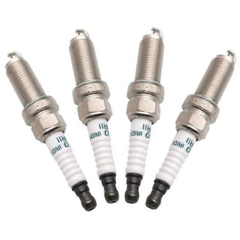 SC16HR11 Bougie d'allumage Double Iridium - Lot de 4 - Améliore les performances d'allumage pour 90919 01275 (1/4)
