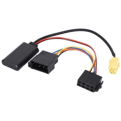 Radio Voiture MINI Adaptateur Câble Auxiliaire 6 Broches MIC Kit Mains Libres Musique Immersive Haute Qualité (1/4)
