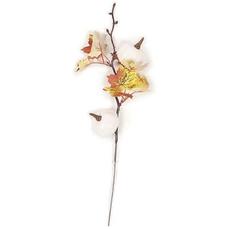 Voici une proposition de titre en français (190 caractères max.) :
Feuilles d'érable d'automne artificielles, plantes fleuries pour Thanksgiving, décoration rétro maison hôtel - lot de 3 (1/4)