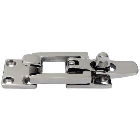 Verrou de porte anti-vibration pour coffre bateau, loquet de fixation à fermeture rapide, pince de retenue étanche pour armoire marine. (1/4)