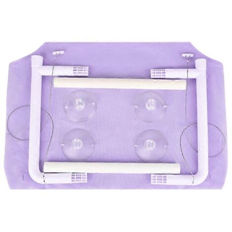 Ventouse Hamac Chat Fenêtre Lit Suspendu Chat Étagère Lavable Coussin Chat Fenêtre Siège Chat Fixation Vitre Repos Chat (1/4)