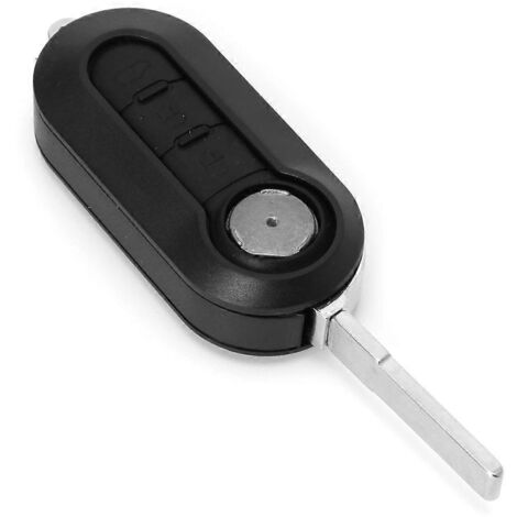 Télécommande à 3 boutons Flip pour clé de voiture 500 Panda, coque de protection en silicone, étui de remplacement pour télécommande d’alarme auto. (1/4)