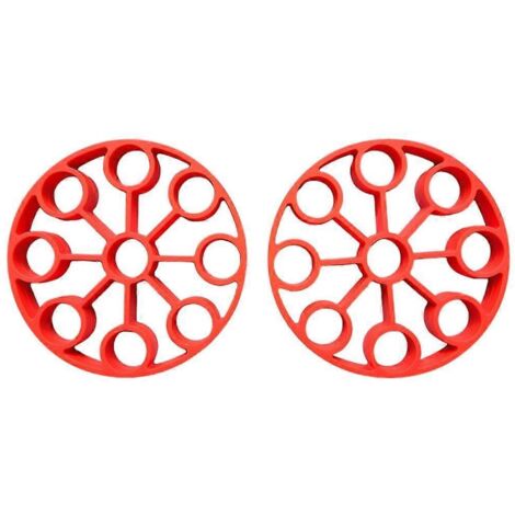 2 supports de cuisson à la vapeur pour œufs, 9 trous, grille à œufs, outil de préparation de repas. (1/4)