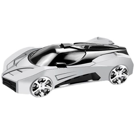 Modèle voiture support téléphone forme sportive élégante, antidérapant, rotation 360°, support console centrale ajustable, accessoire auto pratique et robuste. (1/4)