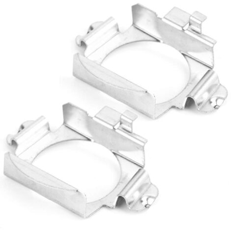Paire d'ampoules LED H7 avec adaptateur et support de fixation pour Mercedes-Benz Ford, phares lumineux haute performance. (1/4)