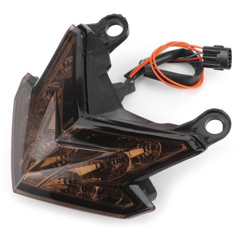 Feux arrière LED Moto Haute Luminosité Compatible KAWASAKI Z800, Z125, ZX‑6R NINJA - Feu stop puissant pour sécuriser votre trajet.