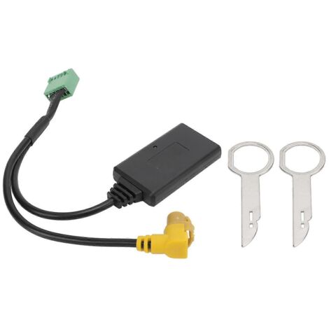 Adaptateur Bluetooth 5.0 Audio Aux, Câble Module Musique Sans Fil pour Q5 A4L A6L Q7 A5 S5, Entrée Son Voiture, Kit Mains Libres Compatible. (1/4)