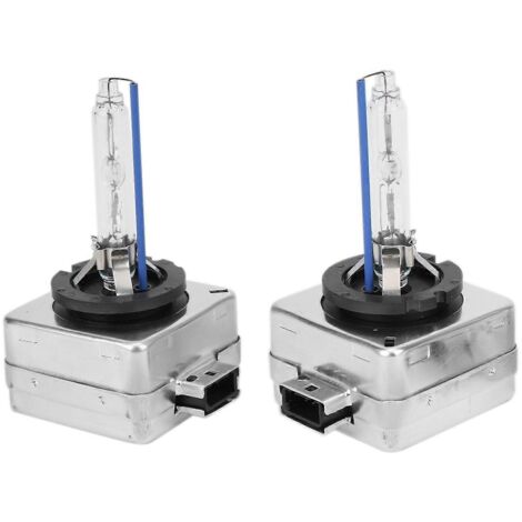 2 Ampoules HID D3S 8000K 12V 35W Anti-UV Verre Quartz Haute Performance pour Moto Auto - Kit de Remplacement et Modification (1/4)