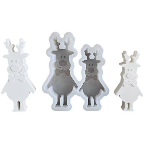 Moule en silicone DIY pour bougies, pâtisserie, pendentifs 3D, moule à moulage artisanal, forme créative pour bijoux et décoration. (1/4)