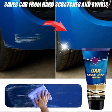 60ml vernis antiraysure pour voiture, crème de polissage et réparation des rayures, cire lustrante pour carrosserie, soin de la peinture auto, effaceur de micro-rayures. (1/4)
