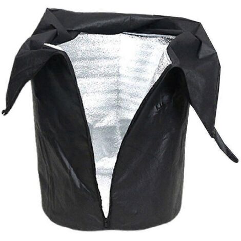 Housse de protection hivernale pour pots de plantes, anti-gel pour arbustes et arbres, couverture thermique isolante pour extérieur, protection contre le froid. (1/4)