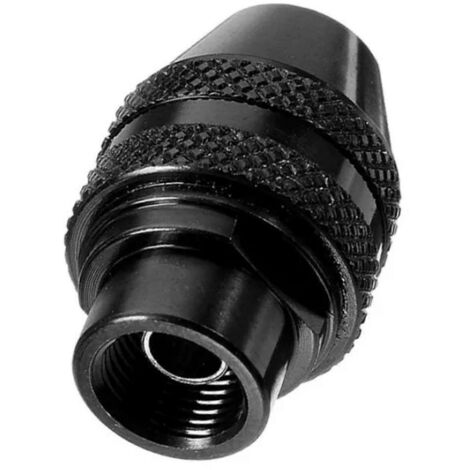 Porte-foret adaptateur 0,3mm à 3,2mm, accessoire perceuse électrique antirouille pour usage domestique, mandrin de perçage polyvalent. (1/4)