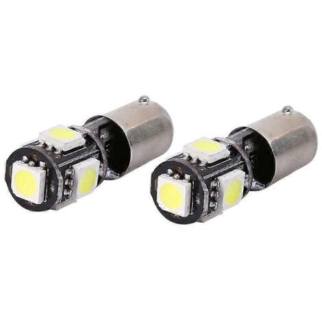 2pcs Ampoules LED Décodeur Blanc pour Feux de Stationnement Latéraux, Remplacement Feu Intérieur Voiture, Lampe Décodeur Auto (189 caractères)