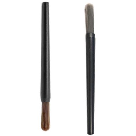 Pinceaux de nettoyage pour équipement à café, pratiques et polyvalents, avec têtes de brosse interchangeables. (1/4)