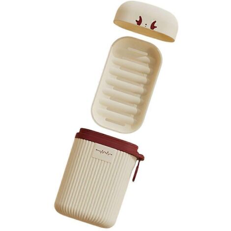 Voici un titre optimisé en français (max 190 caractères) :
Porte-savon en plastique pour voyage d'affaires et camping, boîte à savon étanche et légère, idéale pour le sac de toilette et les déplaceme (1/4)
