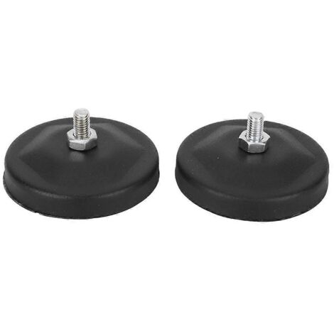 Support magnétique universel pour lampe de travail, support à ventouse noir, fixation pour voiture, accessoire auto pratique. (1/4)