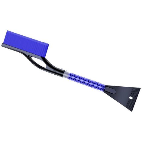 1. Grattoir à glace voiture détachable, déneigeur brosse neige multifonction, pelle à glace renforcée pour nettoyage hivernal (1/4)