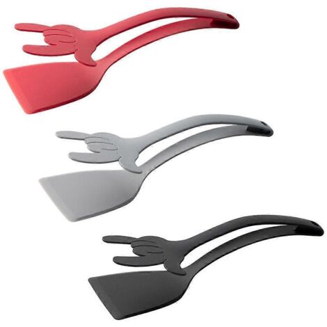 Pince de cuisine nylon texturée pour barbecue, pique-nique et cuisson – Clip alimentaire résistant à la chaleur, idéal pour grillades et repas en extérieur. (1/4)